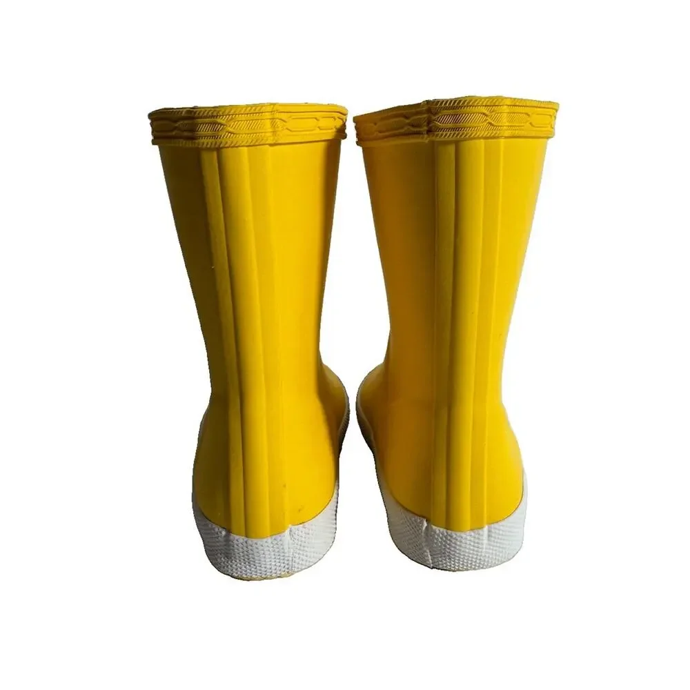 Hunter First Classic Kids Rain Boots Yellow Primrose US 7 UK 6 EU 23